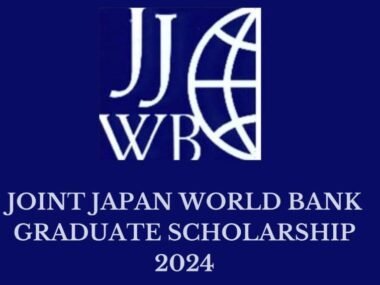 Joint Japan World Bank Graduate Scholarship 2024