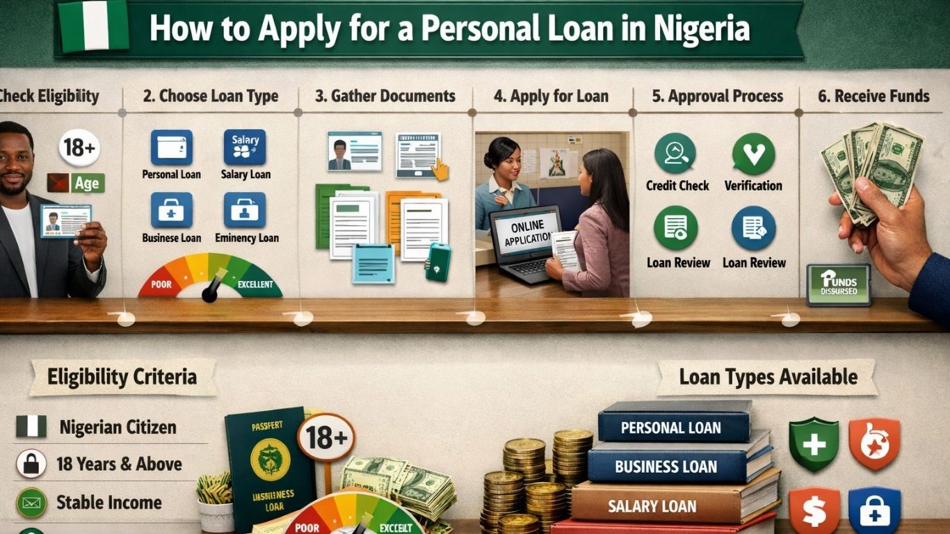 Personal loan application process in Nigeria – step-by-step guide